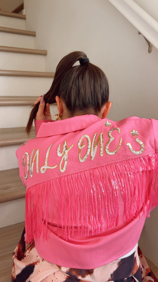 Cowgirl glitz & Sass PINK Jacket