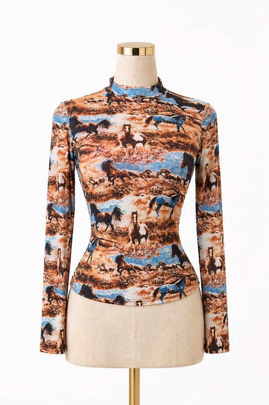 03 Wild Spirit Mesh Top