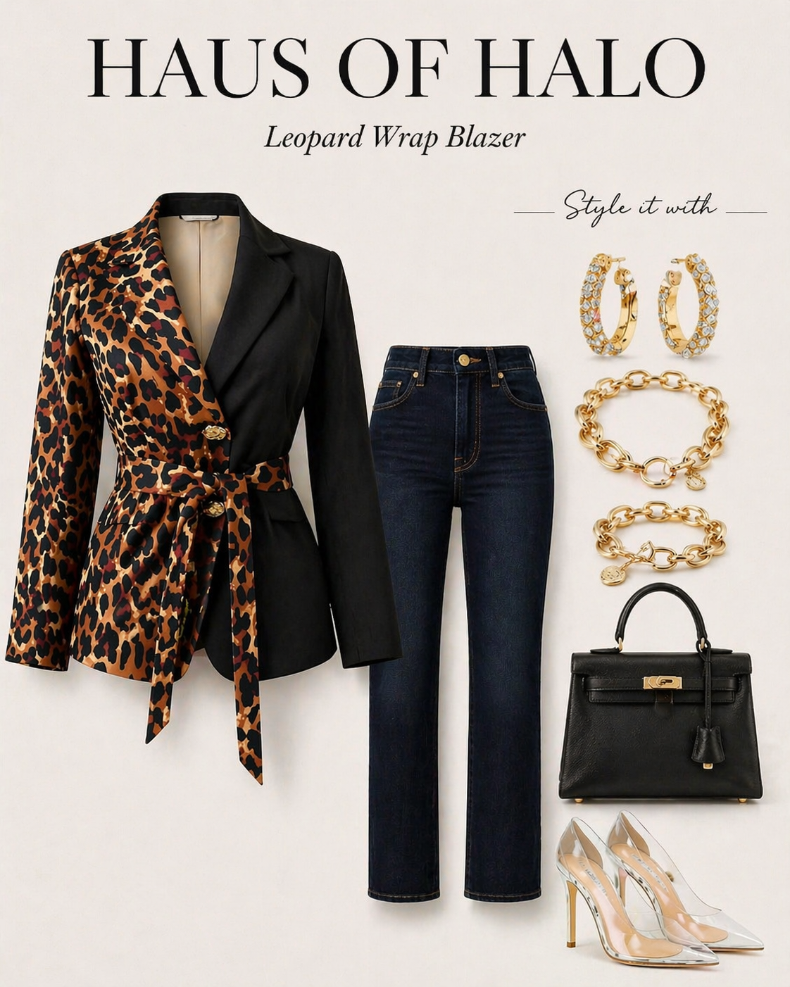 01 Leopard Wrap Blazer