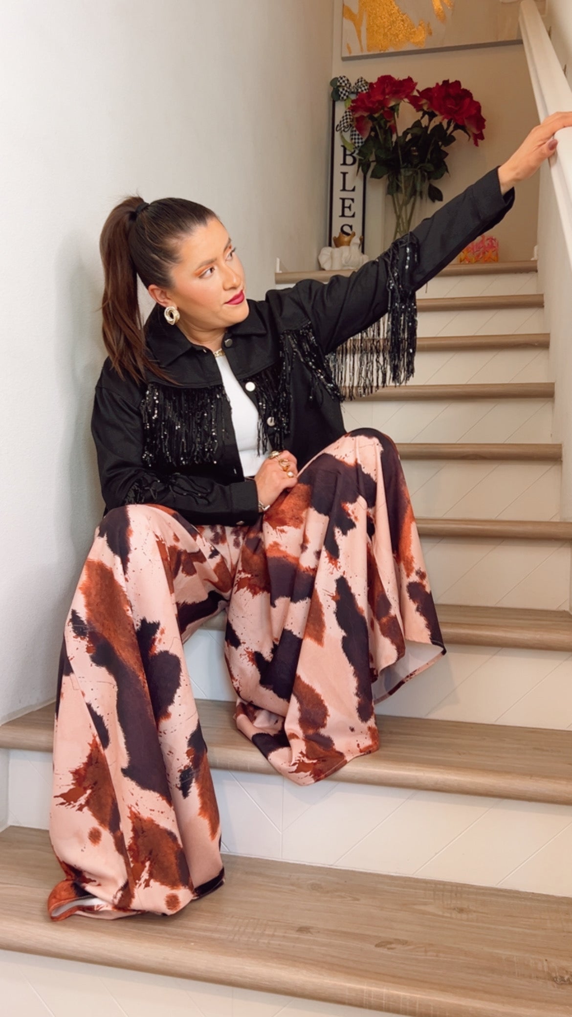 Cowgirl glitz & Sass Black Jacket