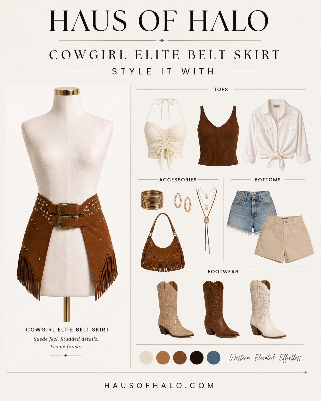 Cowgirl Elite Belt Skirt