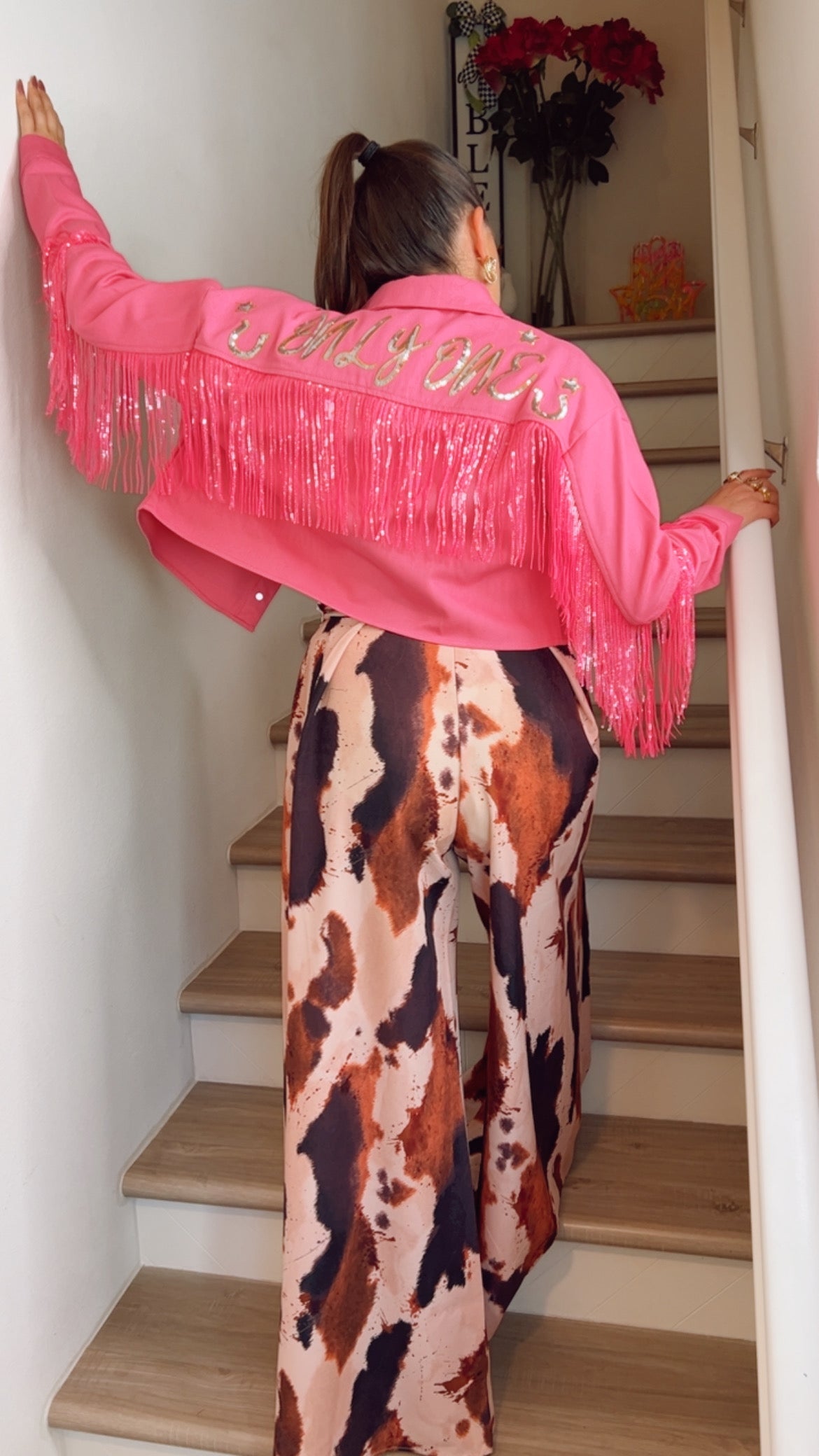 Cowgirl glitz & Sass PINK Jacket