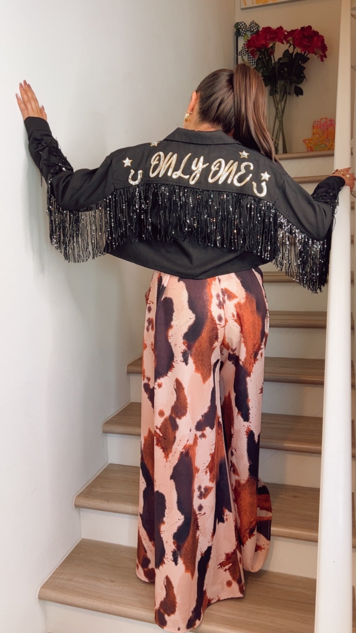 Cowgirl glitz & Sass Black Jacket