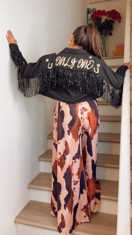 Cowgirl glitz & Sass Black Jacket