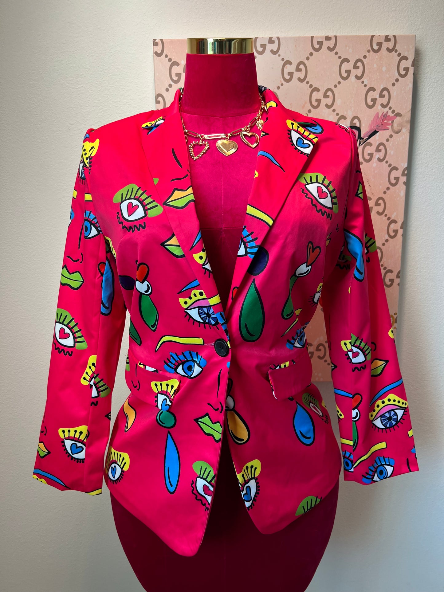 Pop Art Power Blazer