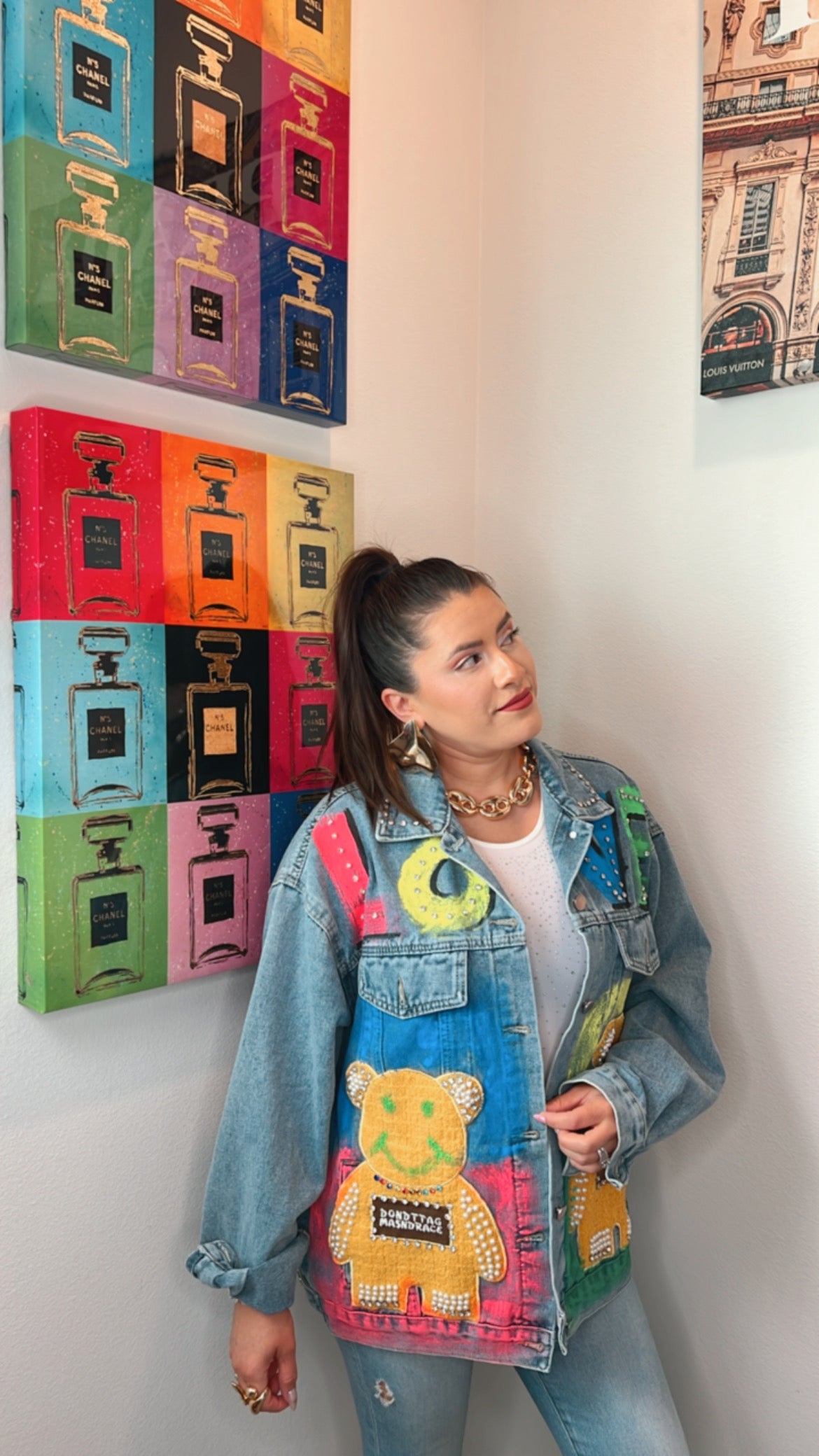 Love Hand painted Bear