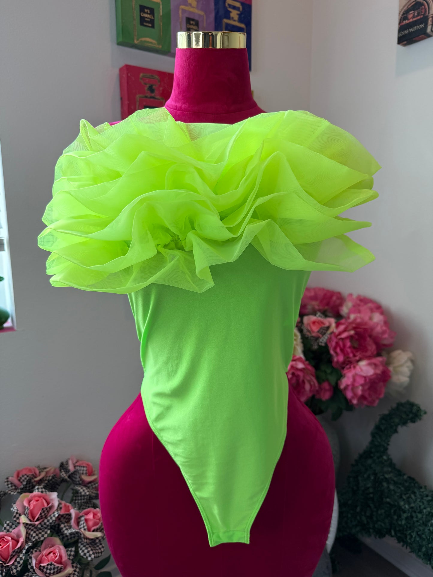 Electric Glow Bodysuit