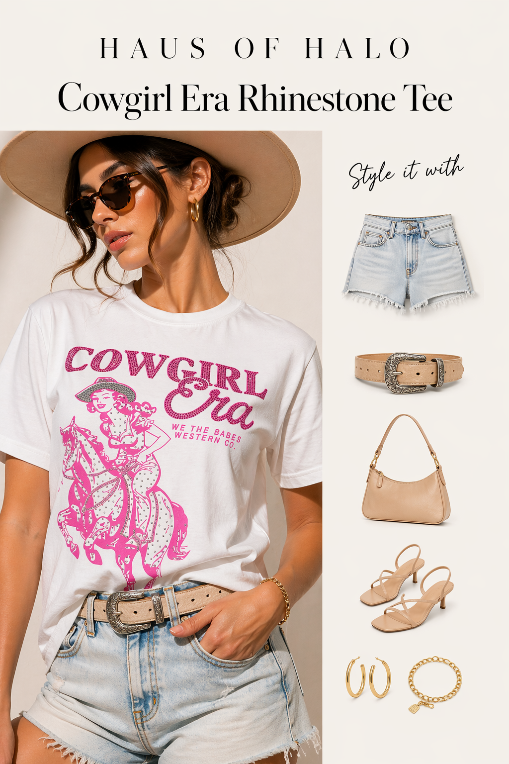 Cowgirl Era Rhinestone