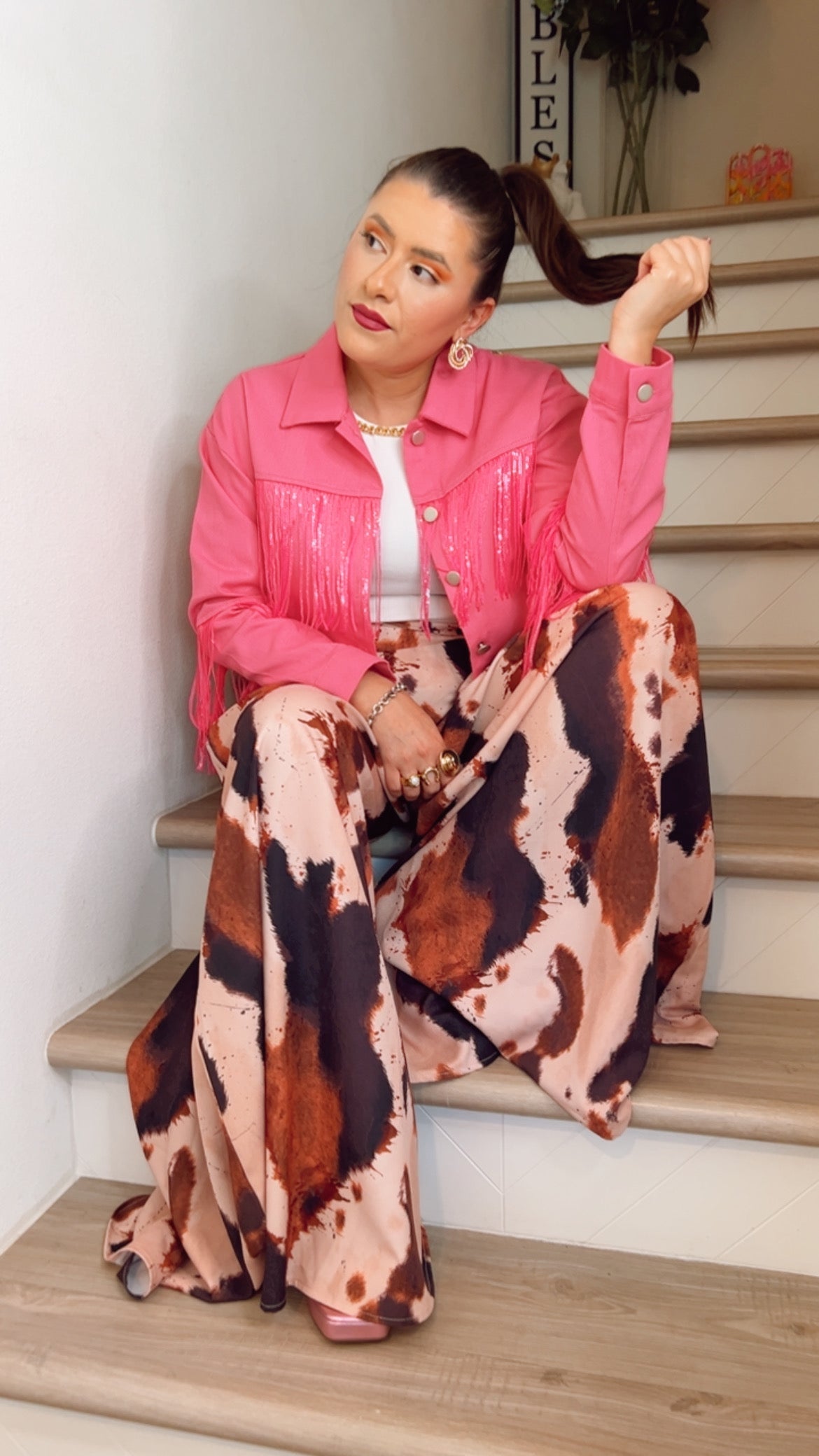 Cowgirl glitz & Sass PINK Jacket