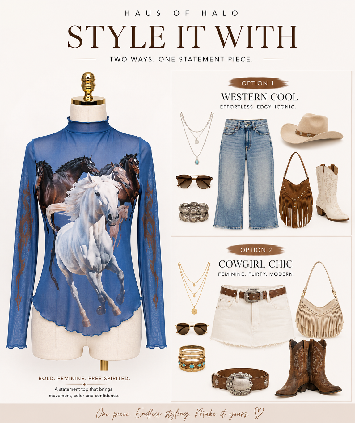 Wild Spirit Mesh Top