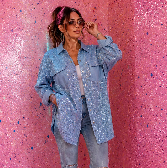 Beverly Blue Shacket