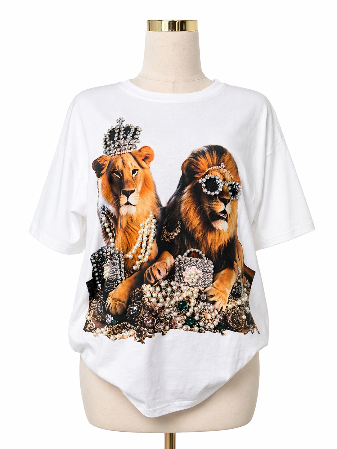 Crystal Lions Oversized