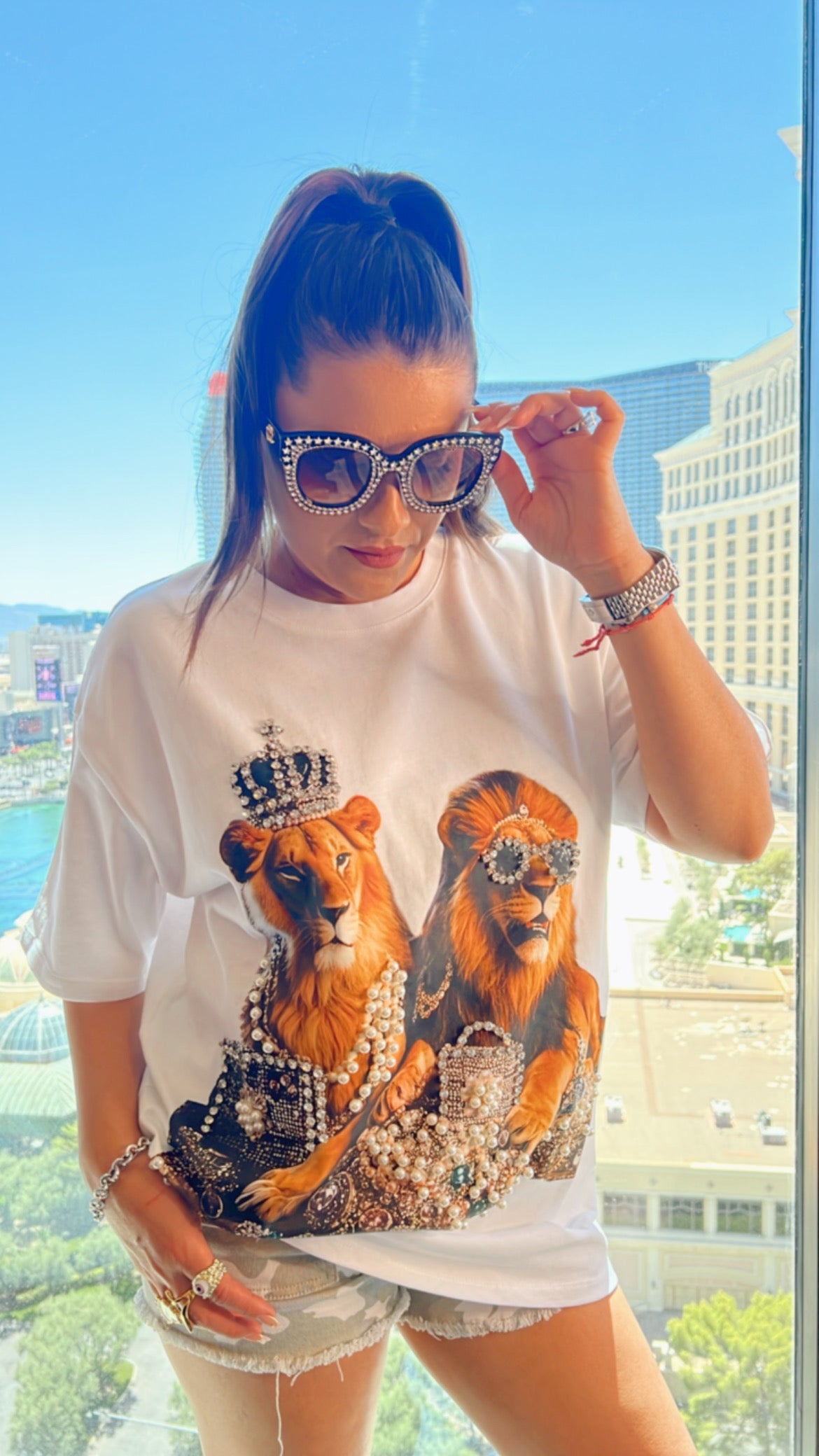Royal Lions Tee