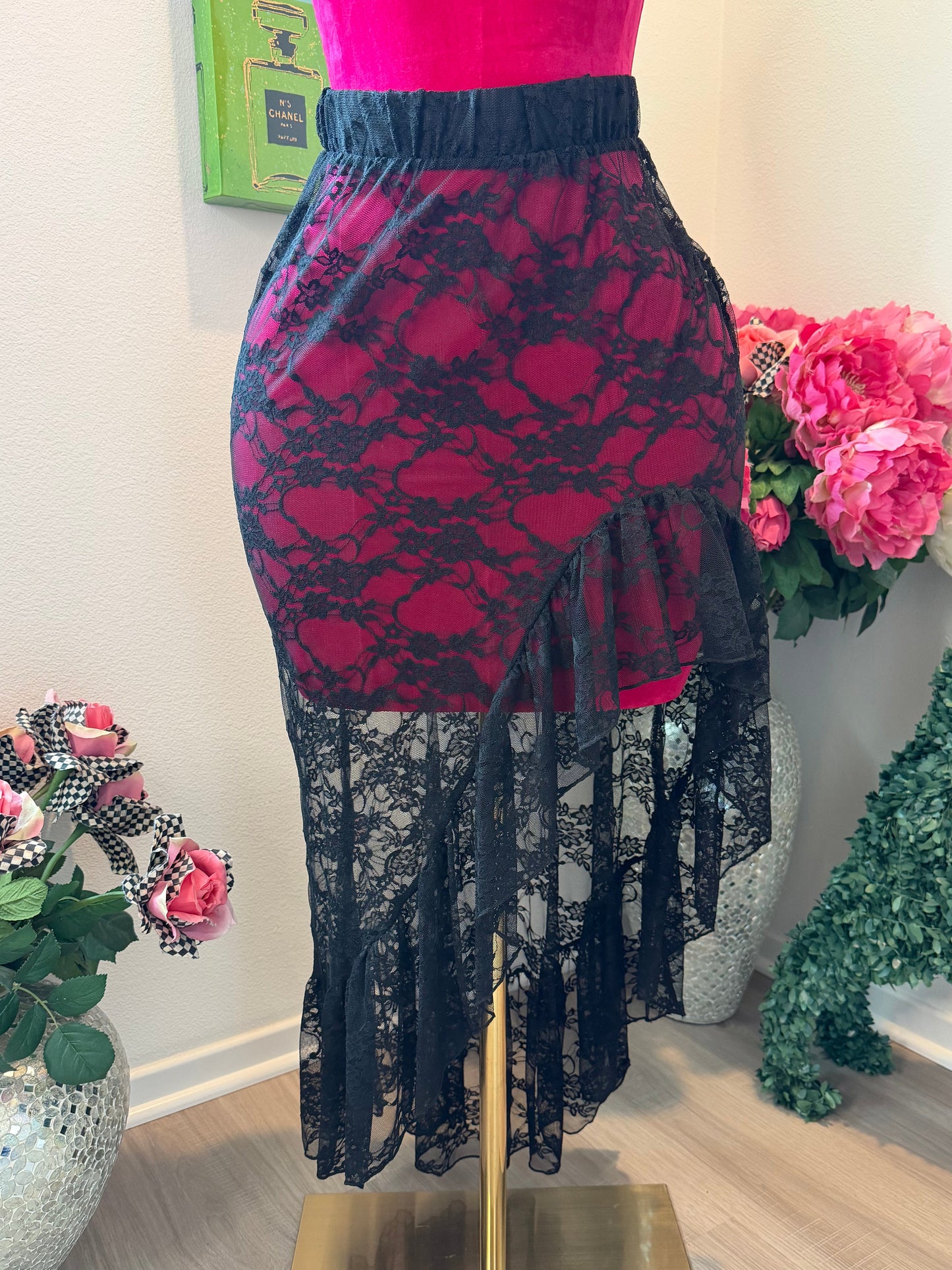 02 Wild and Lace Romantic Skirt