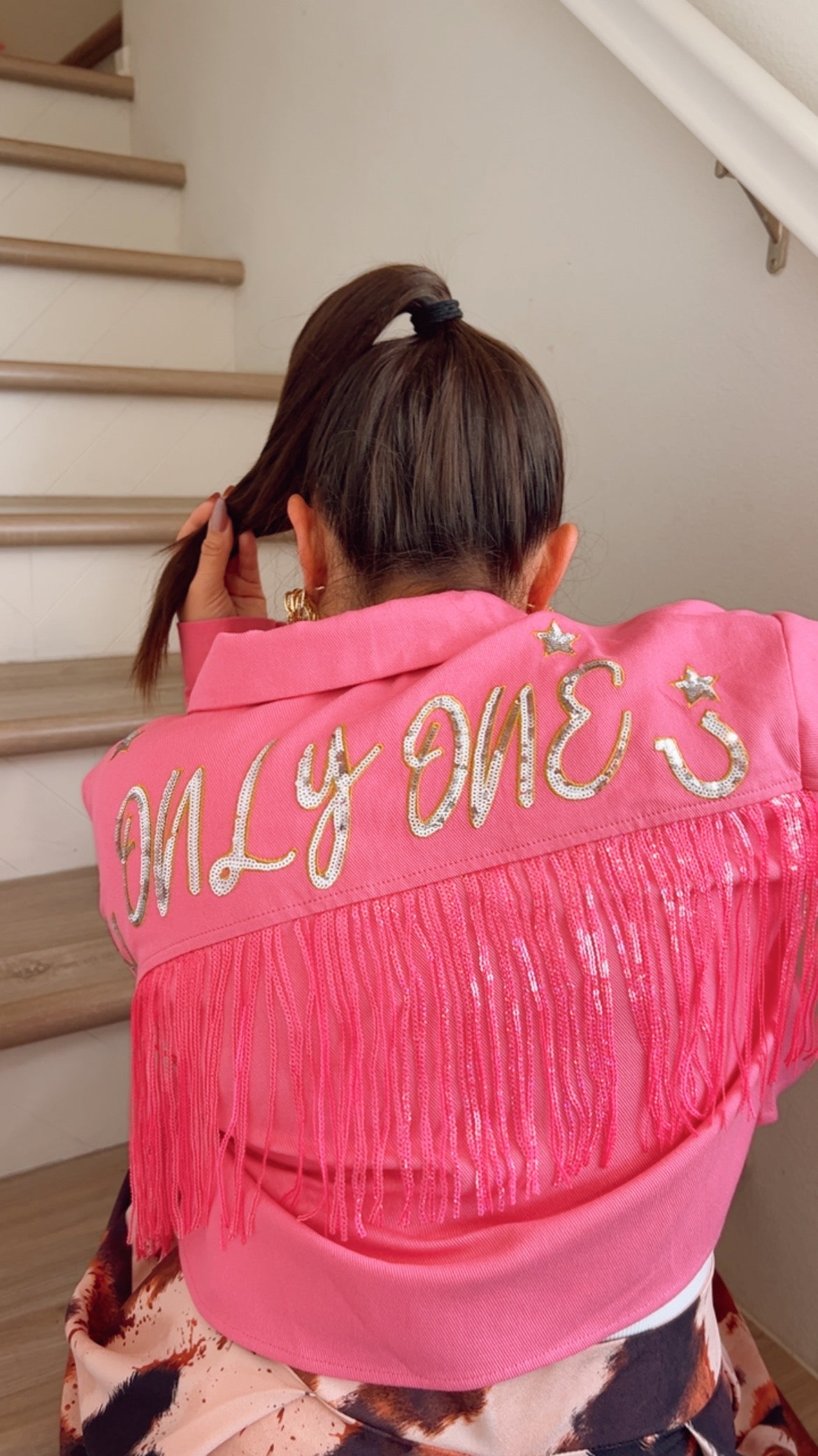 Cowgirl glitz & Sass PINK Jacket