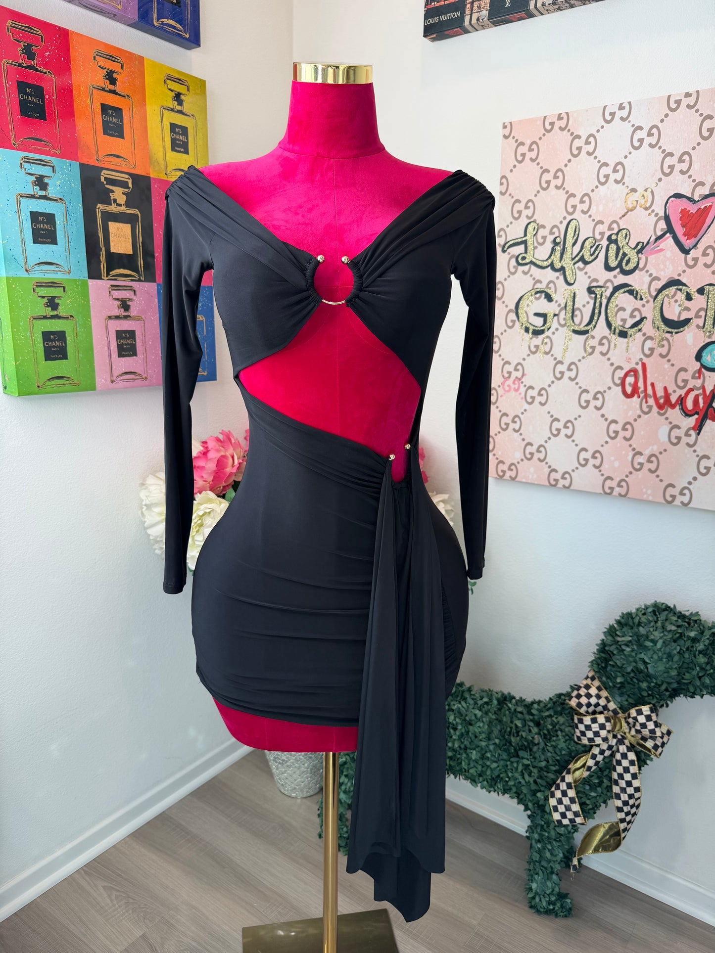 Black Fatal Attraction Dress