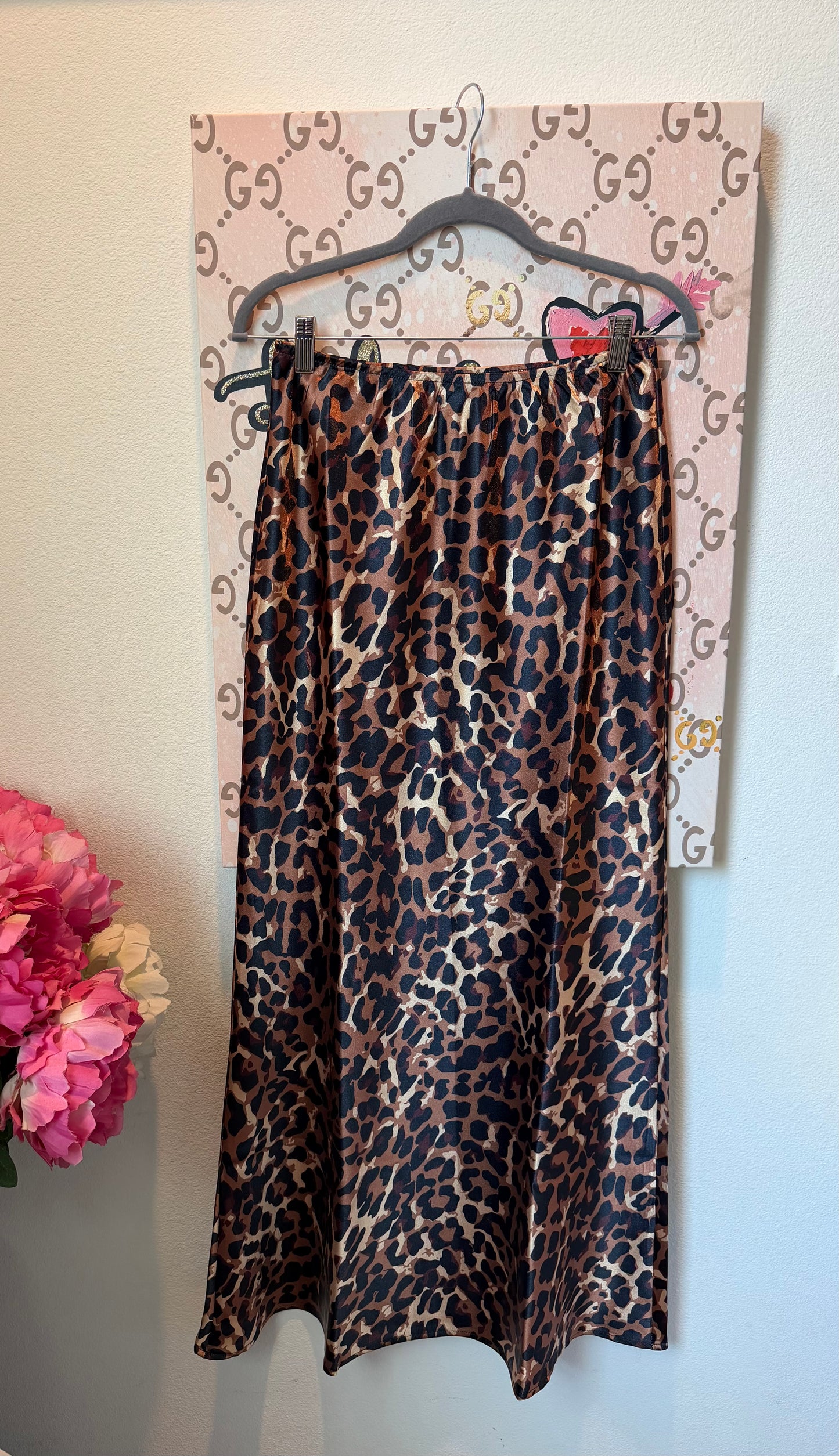 Arabella Satin skirt
