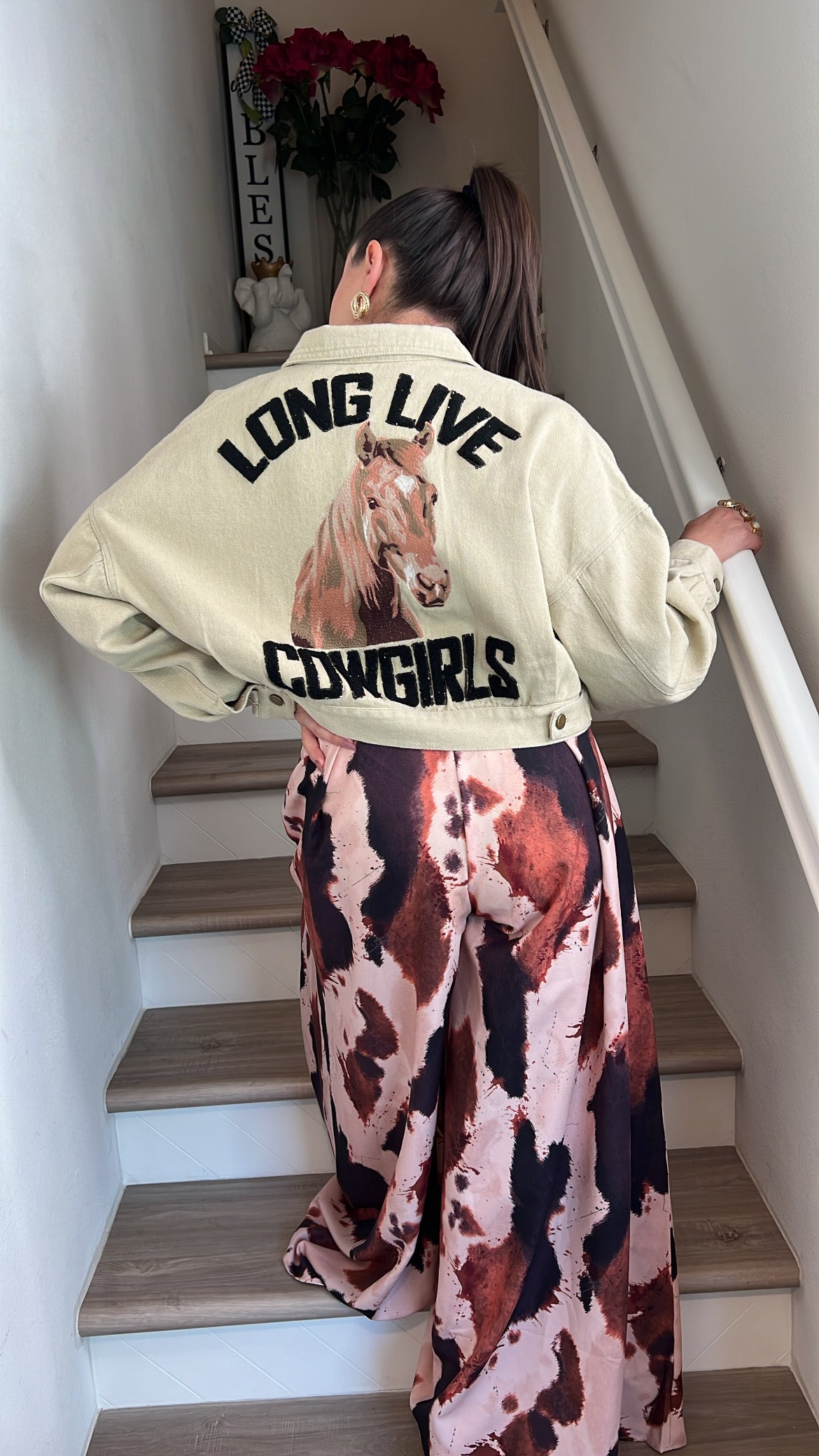 Long Live Cowgirls cropped jacket