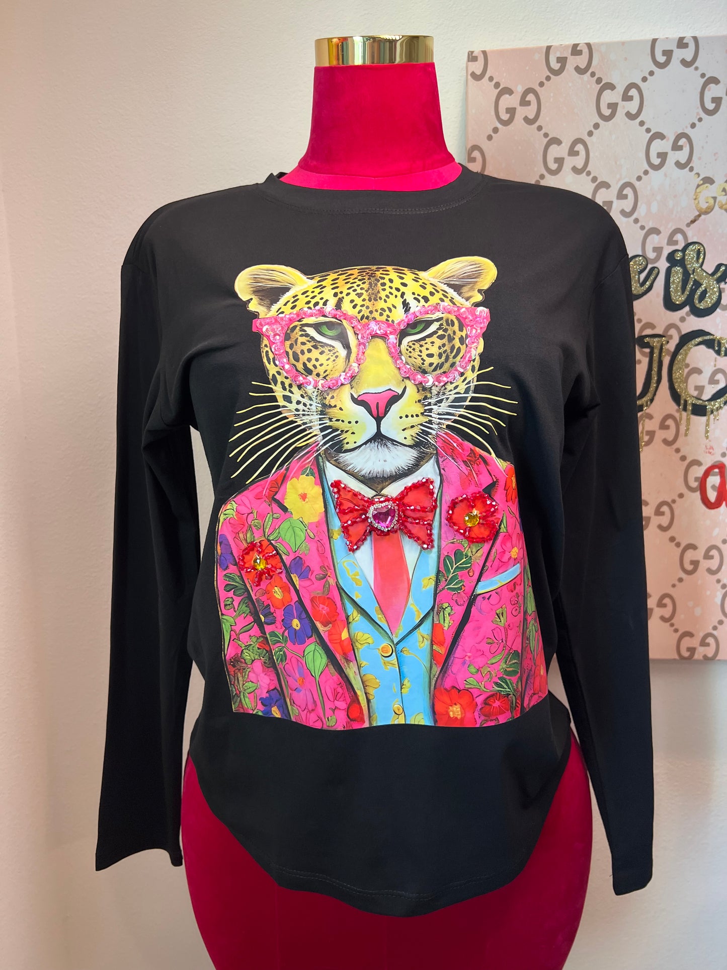Fierce Leopard Long Sleeve
