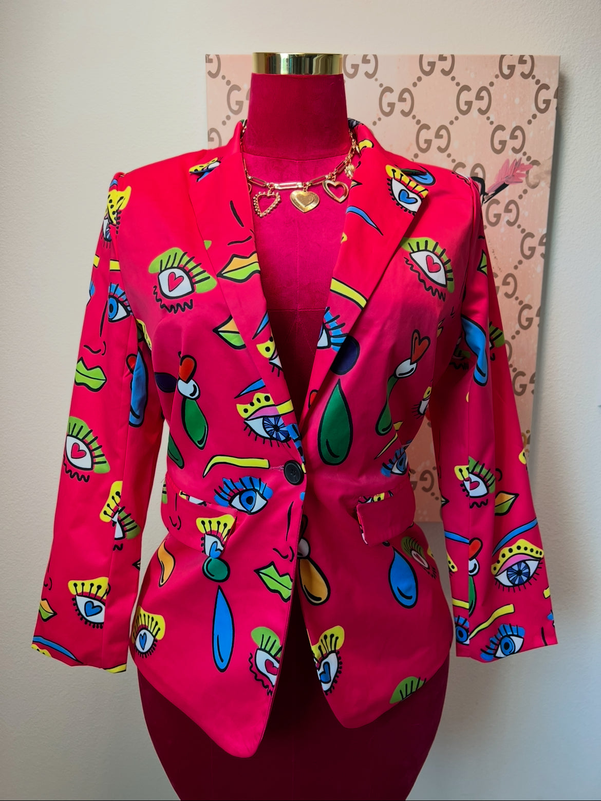Pop Art Power Blazer