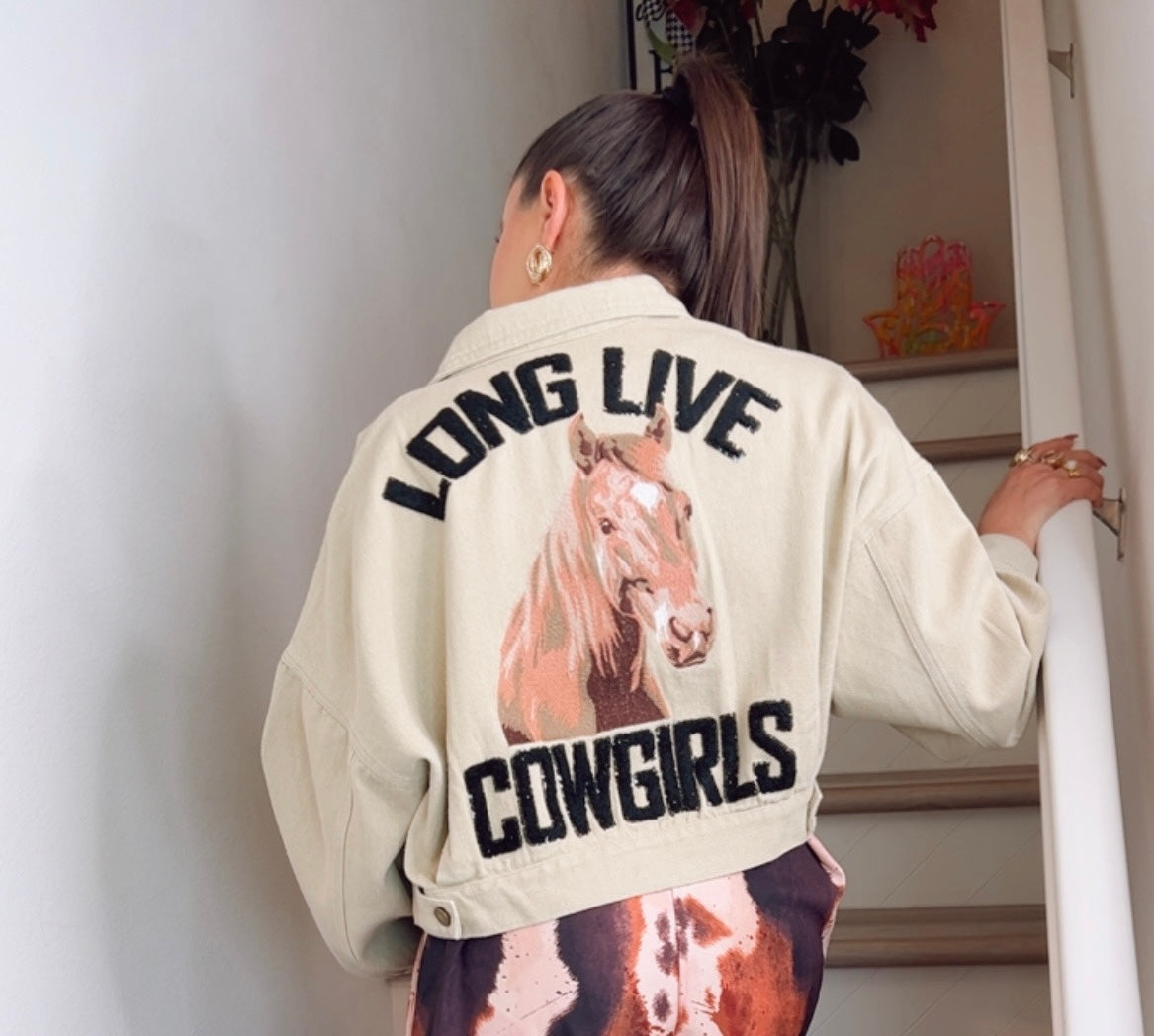 Long Live Cowgirls cropped jacket
