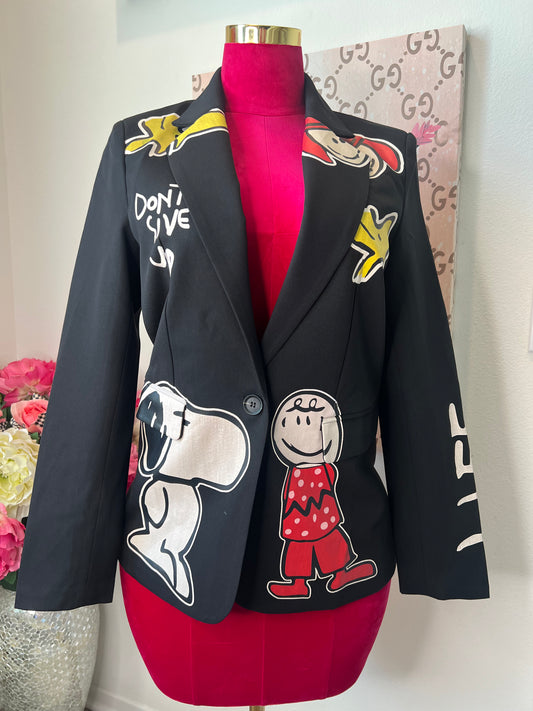 Don’t give up Snoopy Blazer