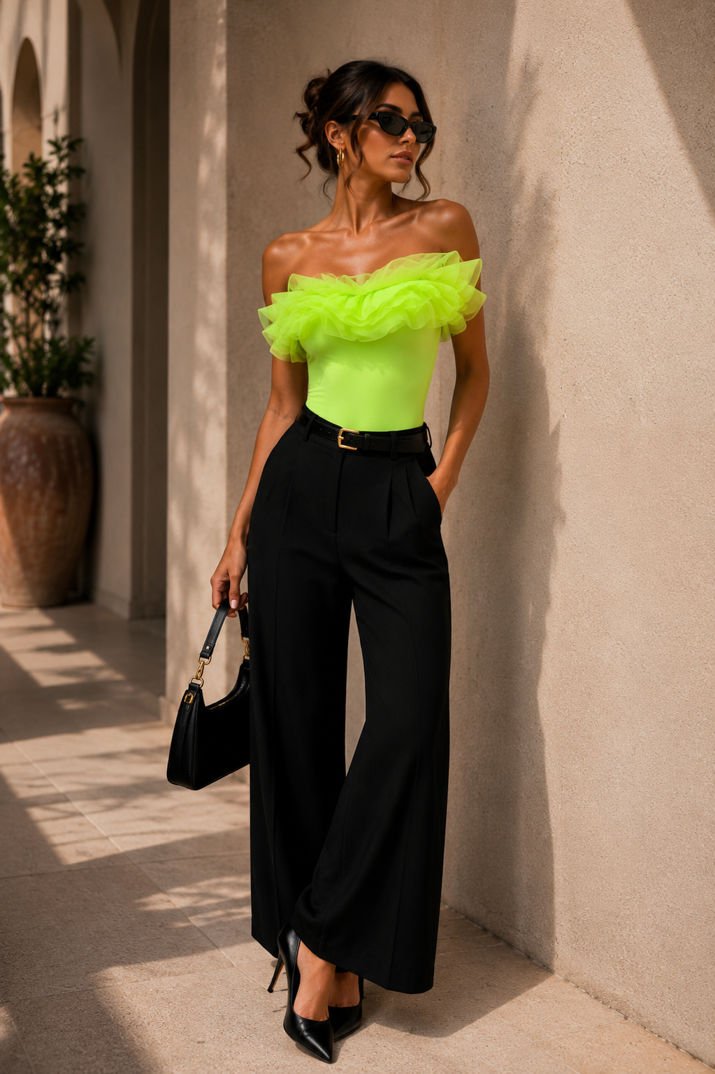 Electric Glow Bodysuit