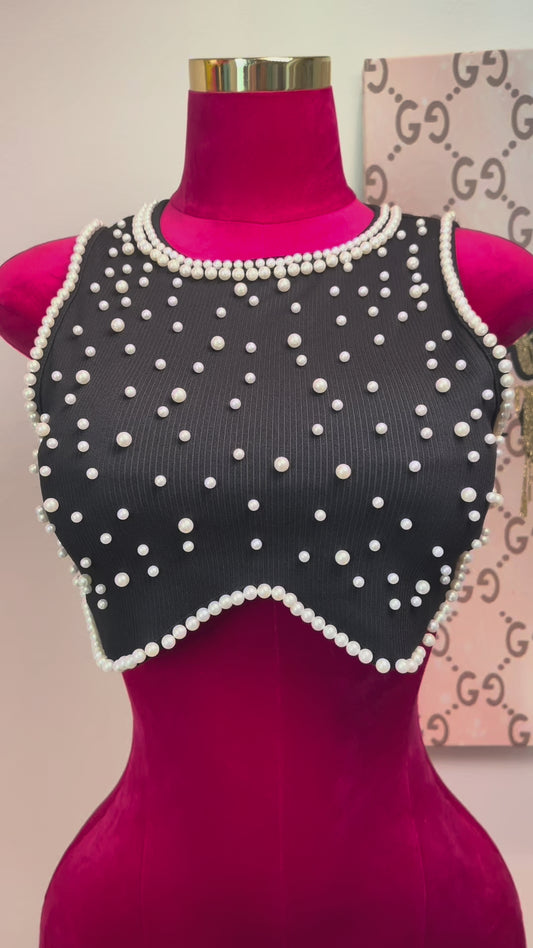 Pearl Pop Crop Top